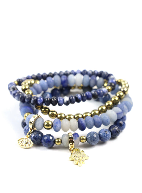 Good fortune and Protection Bracelet Set