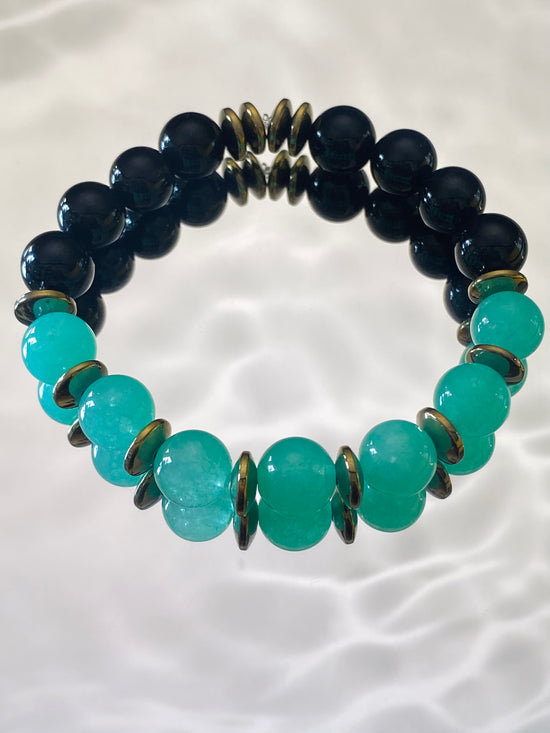 Chrysoprase Chakra Bracelet “Large Beads”