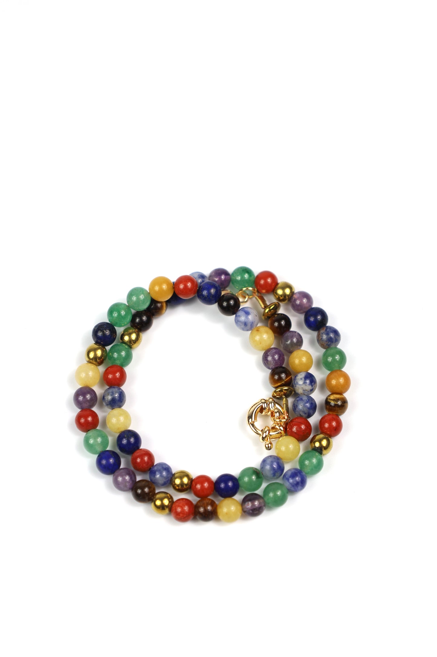7 Chakra beaded necklace