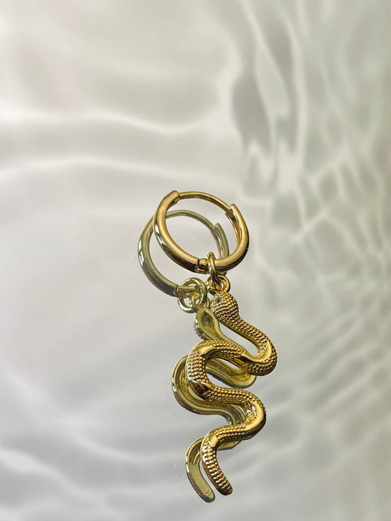 Rebirth snake Earring