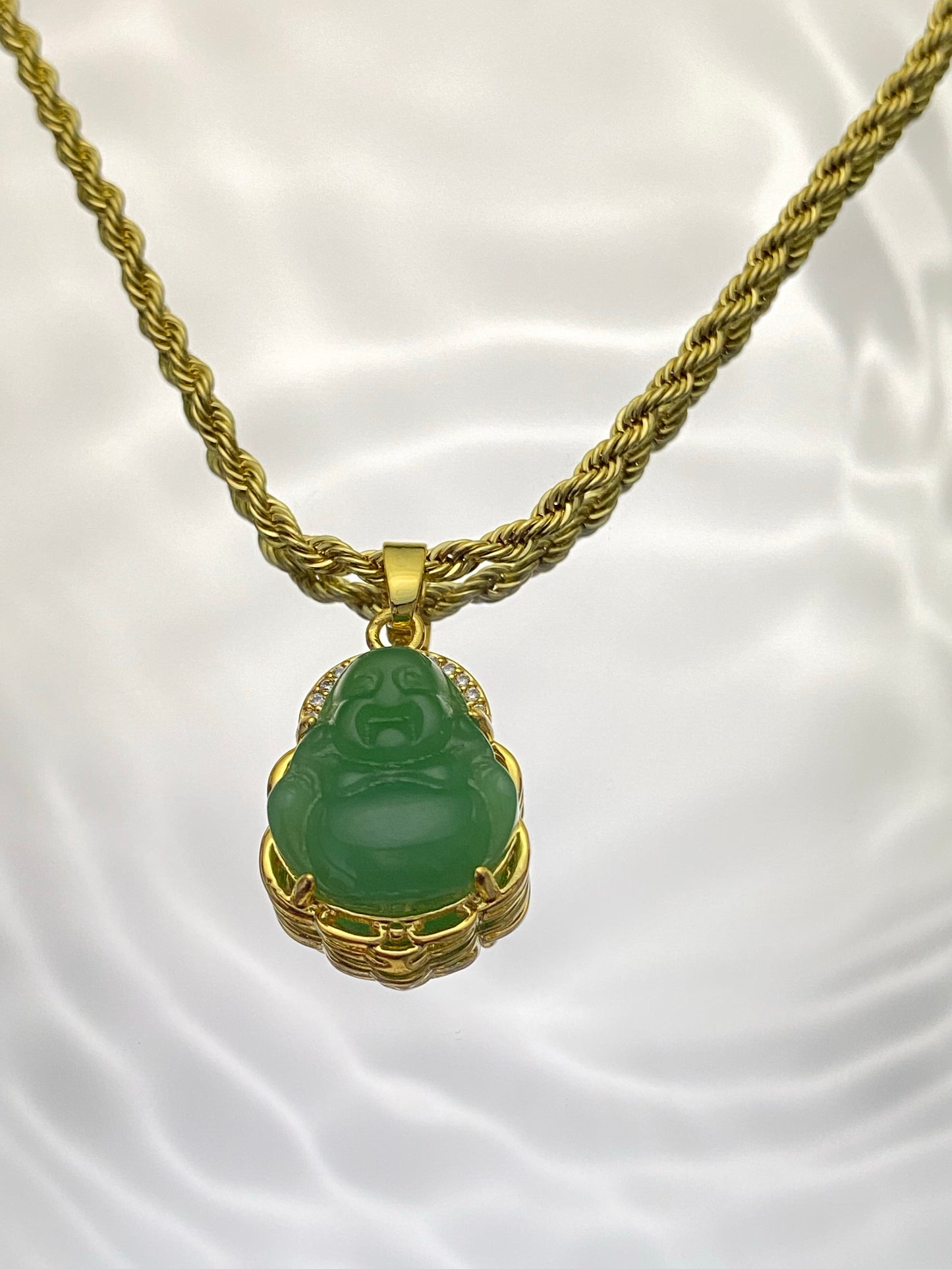 Buy Now 14k Gold Dainty Emerald & Diamond Accented Pendant At Cheap Price