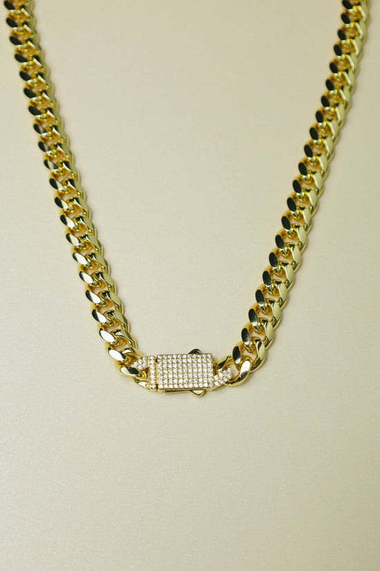 Icey Cuban Link choker