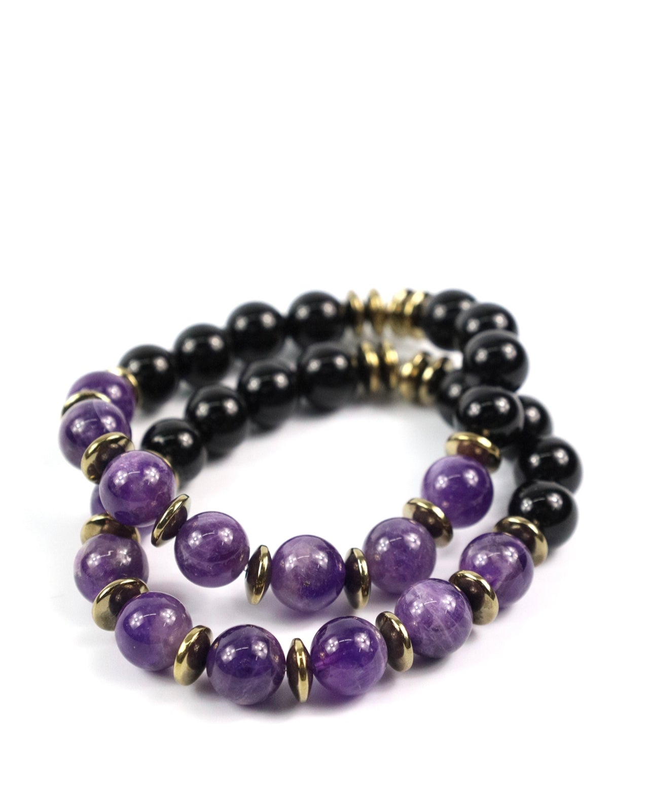 Amethyst Bracelet “Large Beads”