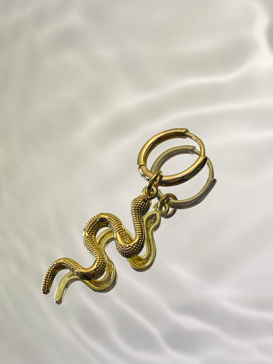 Rebirth snake Earring
