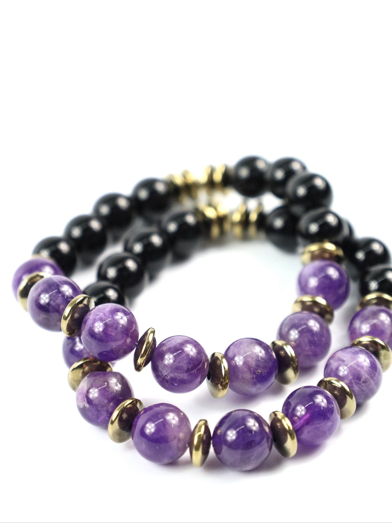 Amethyst Bracelet “Large Beads”
