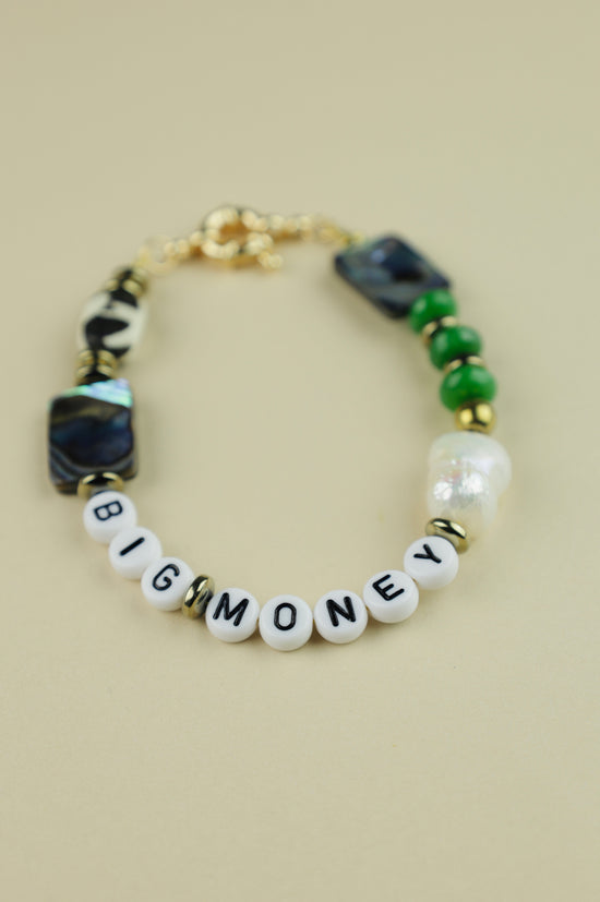 BIG MONEY affirmation bracelet