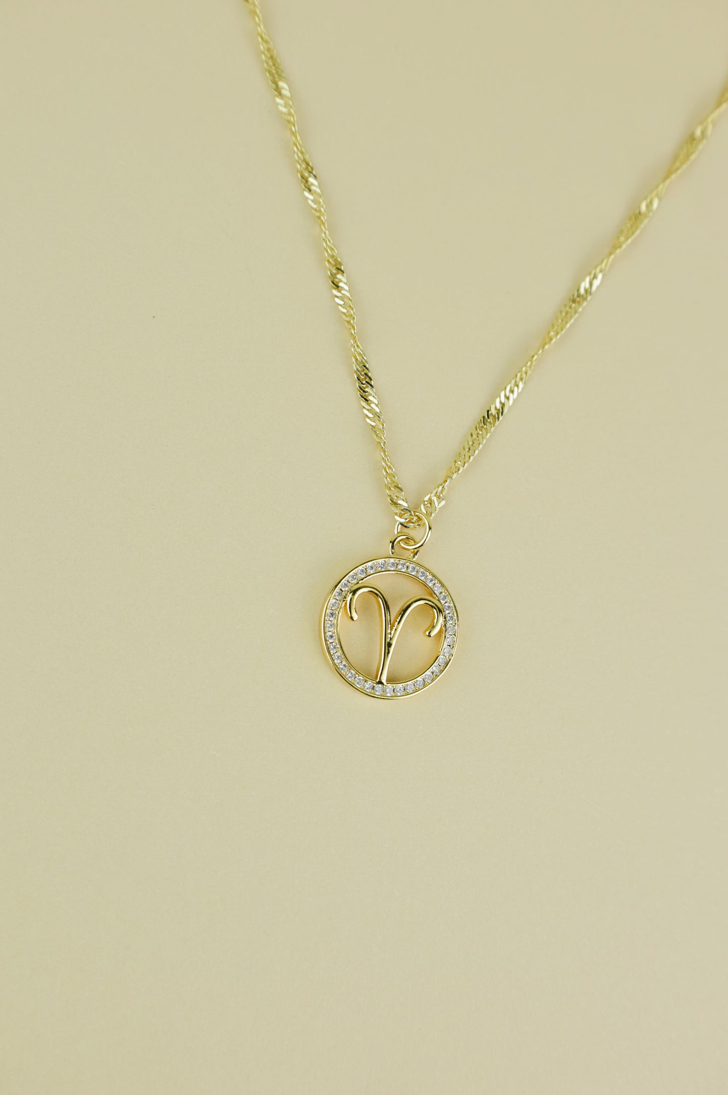 Aries Zodiac Necklace