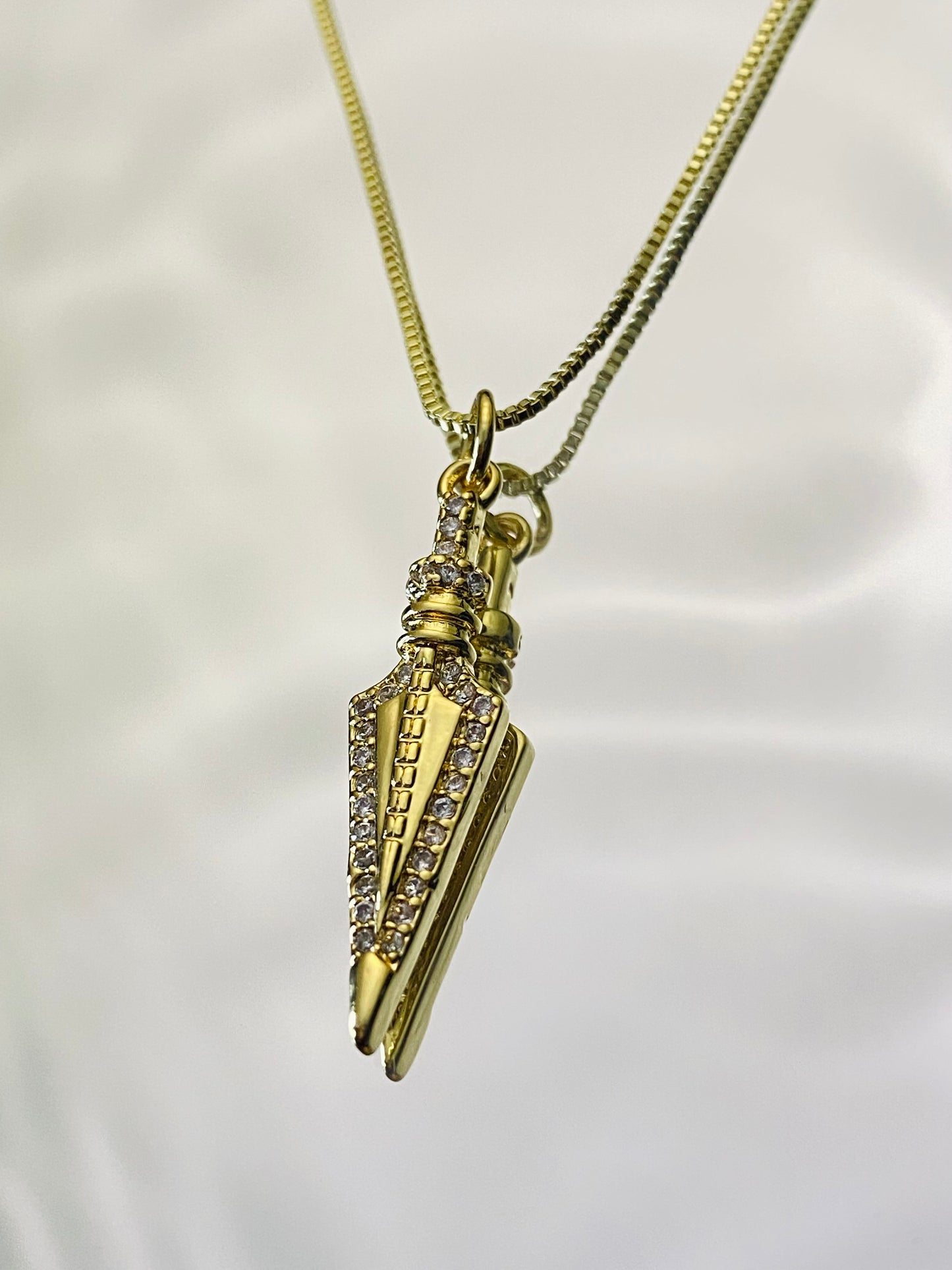 Highly Protected Arrowhead Necklace