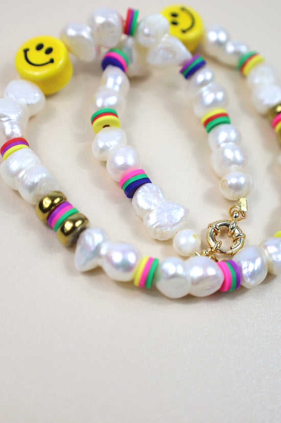 Bliss Beaded Pearl Necklace